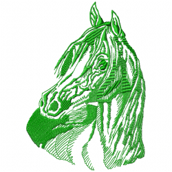 Horses Embroidery Design 5 Horses Embroidery Design 5